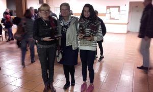 PAULETTE ET AXELLE ONT ETE FELICITEES LORS DE L A.G. 2016